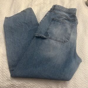 Aeropostale Blue Straight Leg Jeans Classic Denim baggy carpenter 16